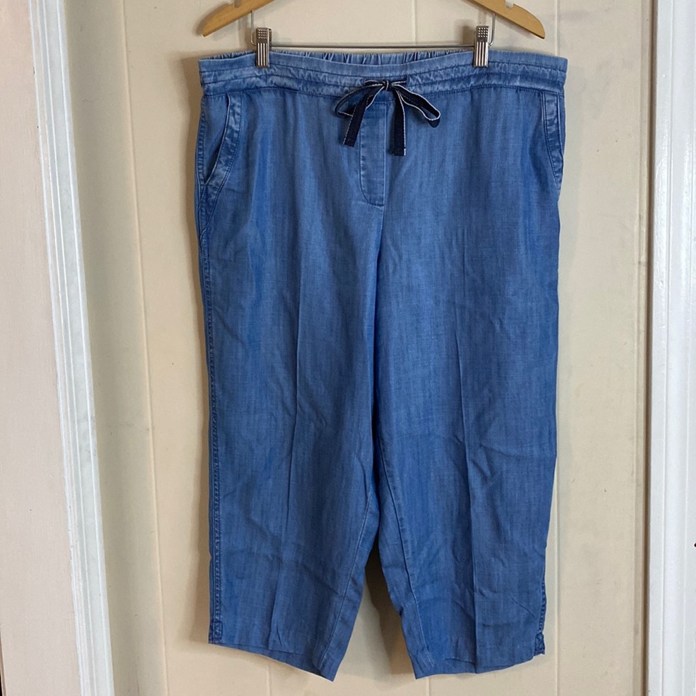 Talbots Petite Denim Capris